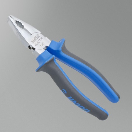 بنسه 8 بوصه زرقاء اليد رمادى