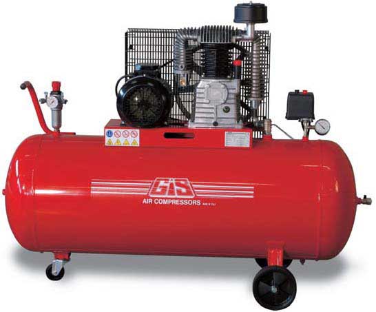 Compressor 500 liters, 11 bar, cast iron, 7.5 hp