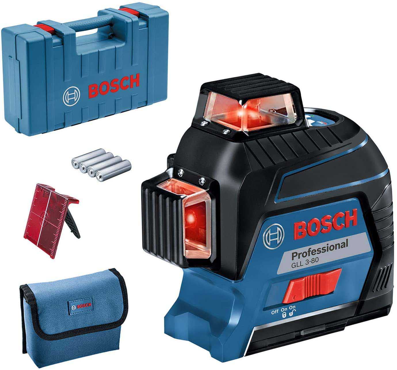Cercatore di livello laser Bosch 4X