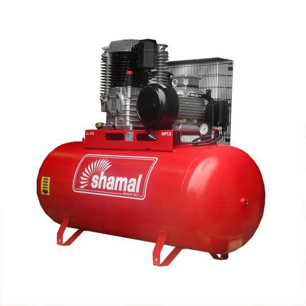 Shamal compressor, 500 liters, 10 HP, Italian belt