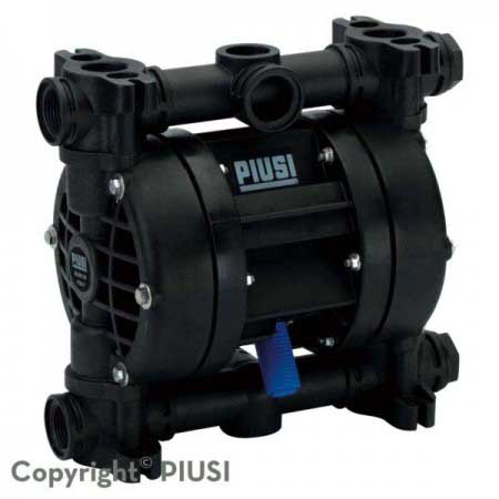 🧪🚀 مضخة ديافرام لنقل الكيماويات 50 لتر/دقيقة – إيطالي ماركة PIUSI موديل MP130