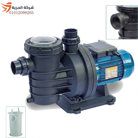 طلمبة حمام سباحة 1.5 حصان Wortex POOL 1500