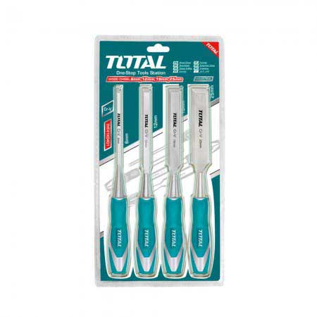 طقم ازميل 4 قطع 25,19,12,6 مم