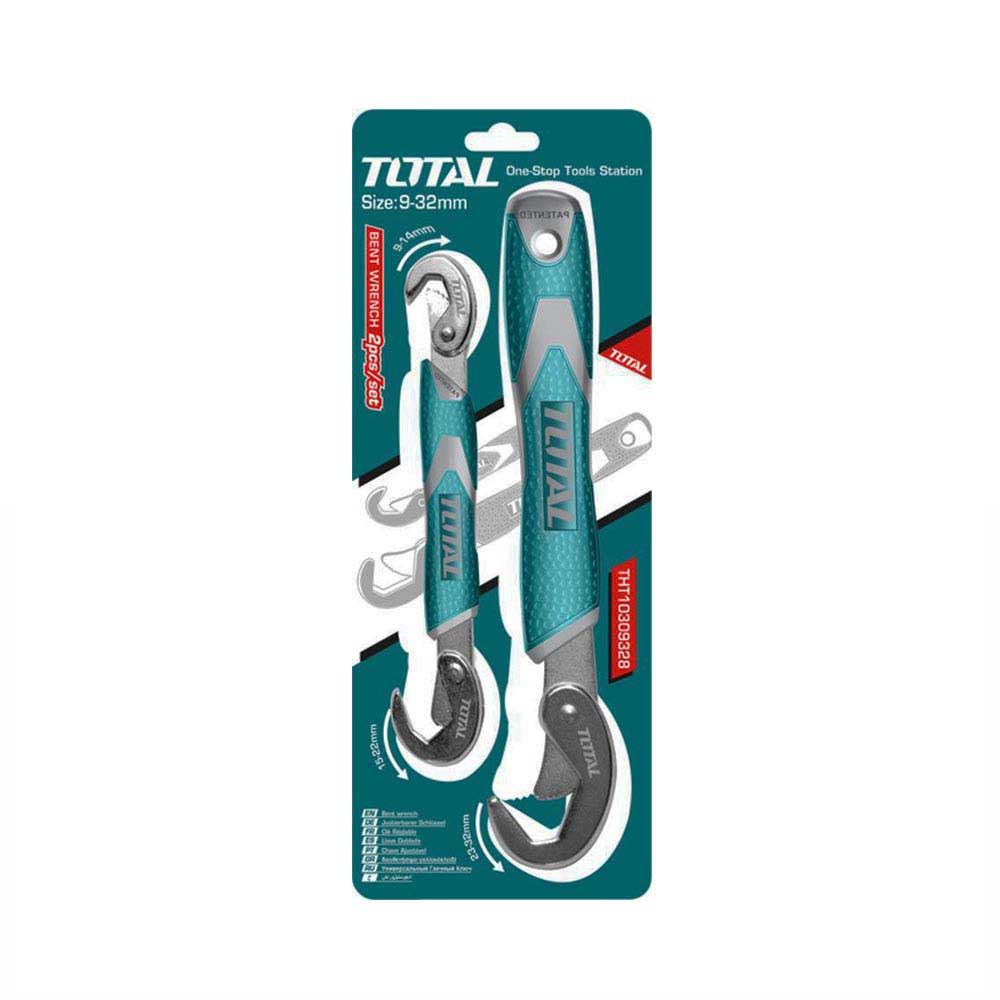 Multi-use wrench set, rubber handle