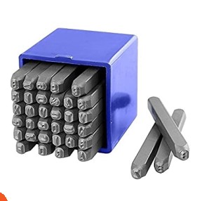 طقم حروف دق الماني 12 مل ماركة KISTENMACHER