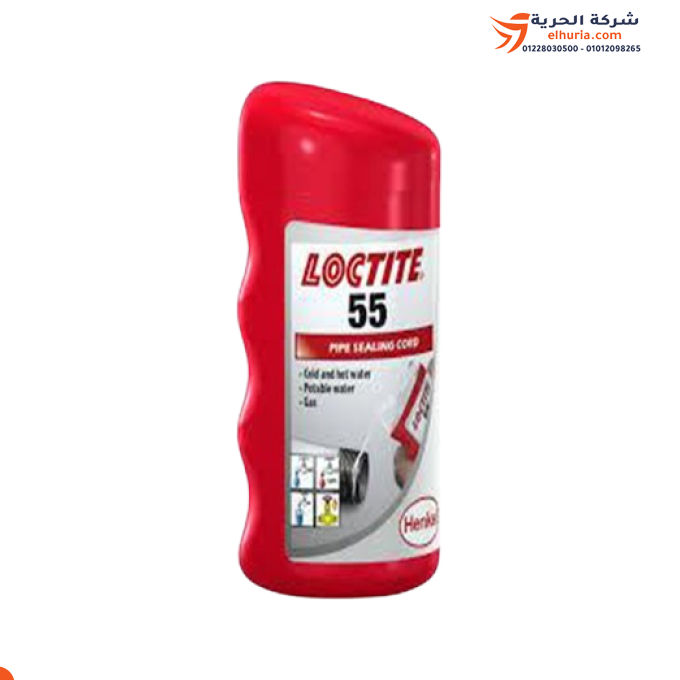 Boru bağlantıları için Loctite marka 55 sızdırmazlık bandı