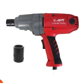 شنيور فك وربط صناعي 1/2 بوصه 350 نيوتن 900 وات مع 2 لقمه صيني ماركة APT