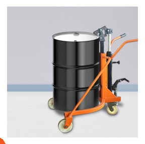 حامل براميل هيدروليك يدوي حمولة 300 كجم ارتفاع 200 مم ماركة CLARK TEC موديل YTCO.3B 🛢️💪