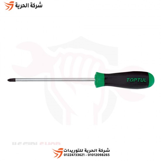 TOPTUL screwdriver, usually size 6.5, length 150 mm, model FAAB6E15