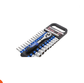 طقم لقم مع يد سيستيم 26 قطعة 3/8- 1/4 بوصة بيلاروسي ماركة FORSAGE