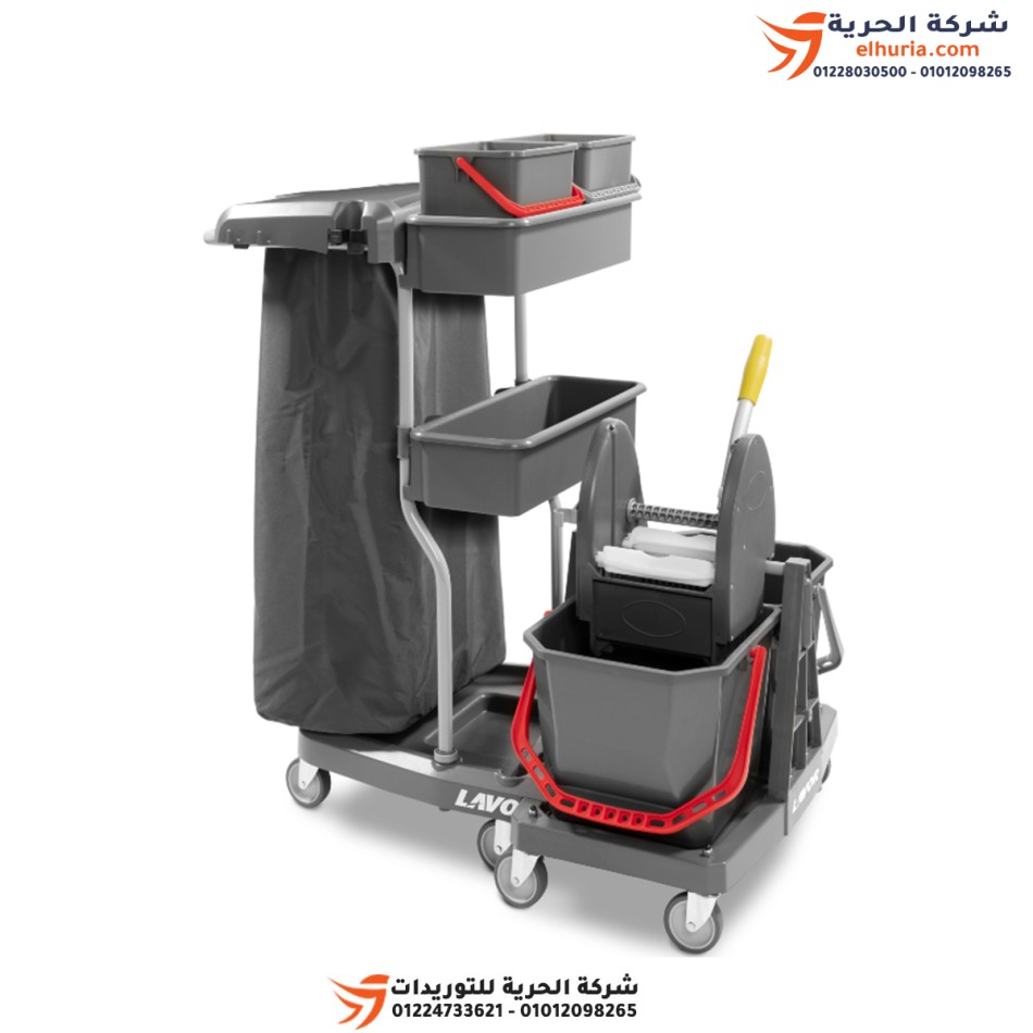6-wheel mop trolley without drawers Lavor Cleaning Trolleys