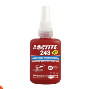 عبوة مثبت مسامير لوكتايت 243 وزن 50 مللي ماركة LOCTITE