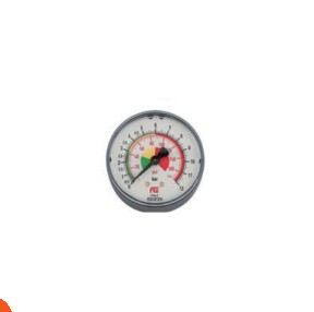 عداد ضغط هواء وصلة جانبي إيطالي مقاس 40 مم 8/1 بوصة ماركة flli-ghiotto