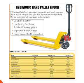 رافعة بالتات يدوي حمولة 2 طن ماركة CLARK TEC موديل CBY-AC 2.0 🏗️🔥