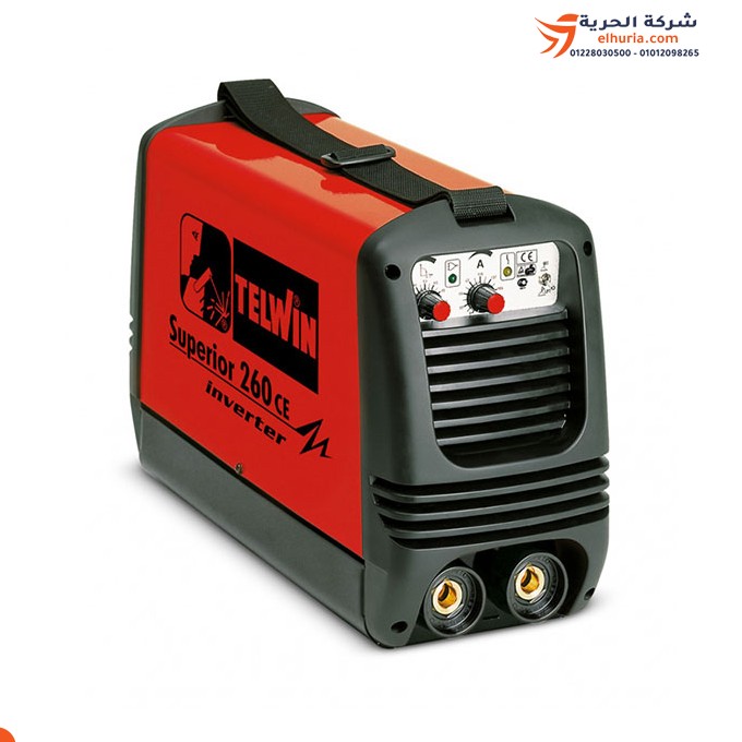 TELWIN 3-phase inverter welding machine, 230 amps, Italian model - TELWIN Superior 260 CE 400V