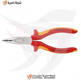بنسة بوز طويل محني 1000 فولت 6.5 بوصة KNIPEX ألماني
