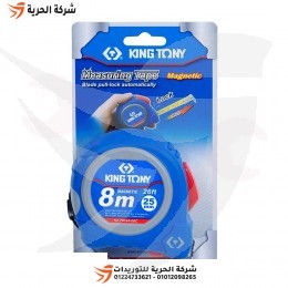 متر قياس 8 متر 26 بوصة 25 مم ممغنط KINGTONY تايواني