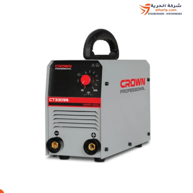 Digital inverter welding machine, 160 amps, 220 volts, CROWN brand