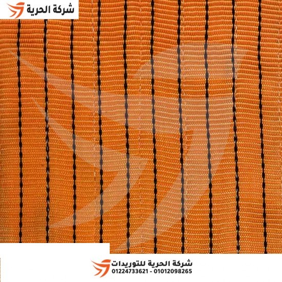 Yükleme teli 10 inç, uzunluk 10 metre, yükleme 10 ton, turuncu DELTAPLUS UAE