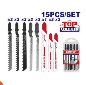 طقم سلاح اركت 15 قطعة مقاسات صيني ماركة EMTOP