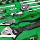 Mechanical tool set + serrated bits, 96 pieces TOPTUL, model GCAI9602