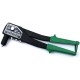 Rivet plier, size 2.4-4.8 mm, green insulator, model HR-003, Japanese brand PICUS