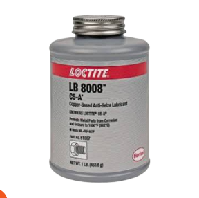عبوة شحم حراري نحاسي حتى 980 درجة لوكتايت 8008 ماركة LOCTITE