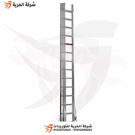Multi-use three-link ladder, height 8.59 meters, 12 steps, Turkish GAGSAN