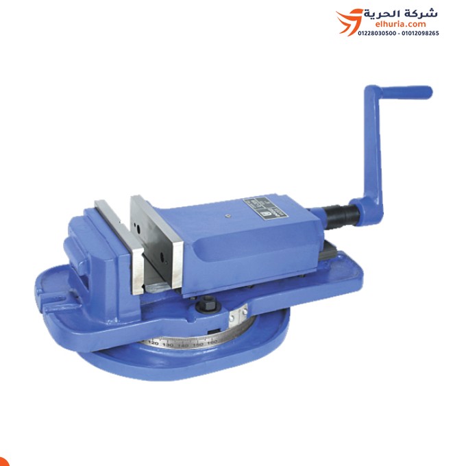 Juner 6-inch Milling Vise with Movable Base - Power and precision at your fingertips!