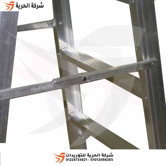 Doppelleiter, 3,50 m breite Treppe, 14 Stufen, PINGUIN UAE