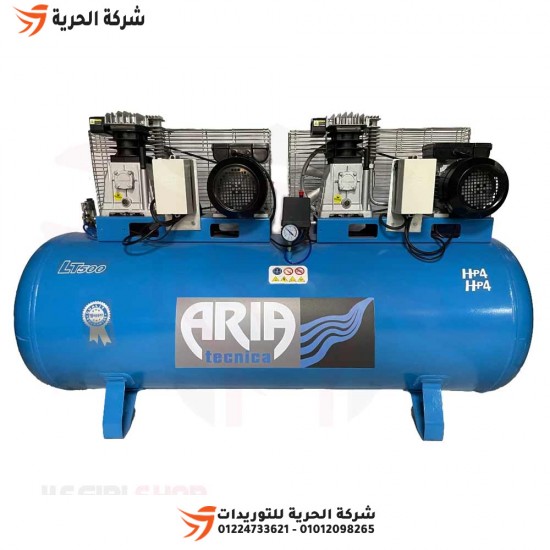 Воздушный компрессор 500 литров 3,5 л.с. двухступенчатый 220 В ARIA TECNICA