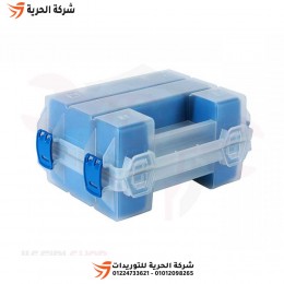 شنطة 17.5 سم بلاستيك 2 حافظة بفواصل للأغراض المتعددة MANO تركي