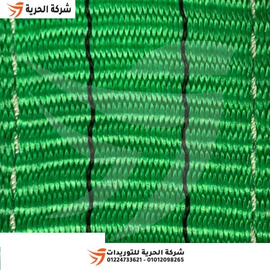 Fil de chargement 2 pouces, longueur 6 mètres, charge 2 tonnes, vert Emirati DELTAPLUS