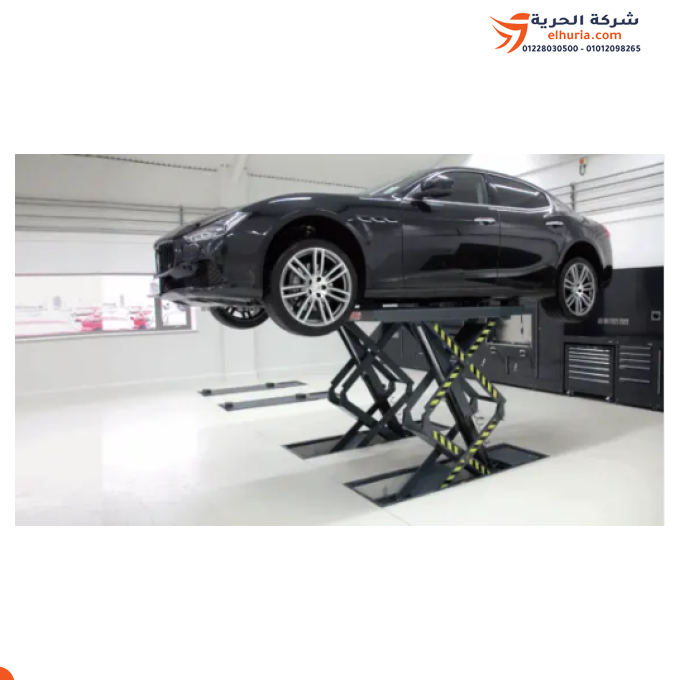 🏗️ كوريك مقص مزدوج كهروهيدروليكي 3.5 طن إيطالي RAVAGLIOLI RAV509IF – قوة رفع احترافية للورش الحديثة ⚙️🚗