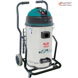 مكنسة 2 موتور 70 لتر مزودة بالمياه الساخنة لغسيل السيارات من الداخل موديل   (kv72exh)