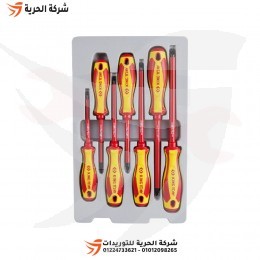 طقم مفكات عازل 1000 فولت 7 قطع KINGTONY تايواني