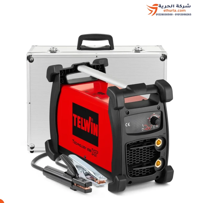 TELWIN 1-phase inverter welding machine, 200 amps, Italian model - TELWIN TECHNOLOGY 236XT