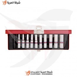 طقم لقم رباط 1/4 بوصة طويلة 10 قطع بالبوصة KINGTONY تايواني