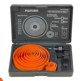 طقم بنط منشارية للمعادن 16 قطعة ماركة HARDEN