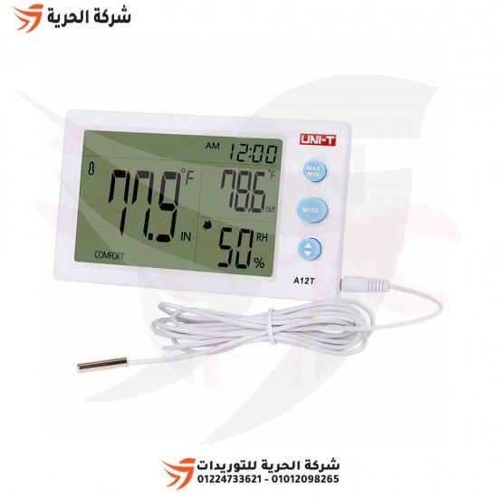 Misuratore di temperatura e umidità UNI-T modello A12T