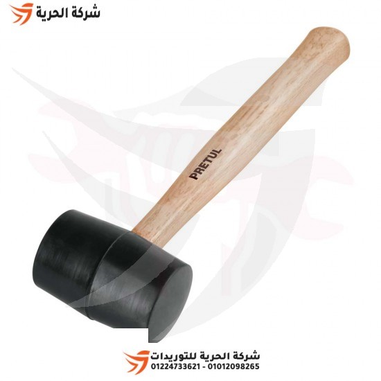 Dakmak rubber 450 grams black wooden handle Mexican TRUPER