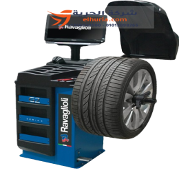 ماكينة ترصيص الكاوتش وضبط الاتزان ماركة رافاليولي الايطالية