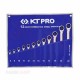 My system wrench set, fixed serrated, 11 pieces per inch, Taiwanese KINGTONY