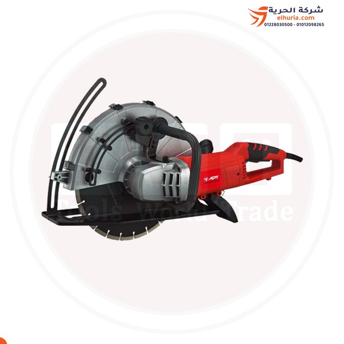 Concrete saw with metal body, 2600 watt, 355 mm, Chinese brand APT