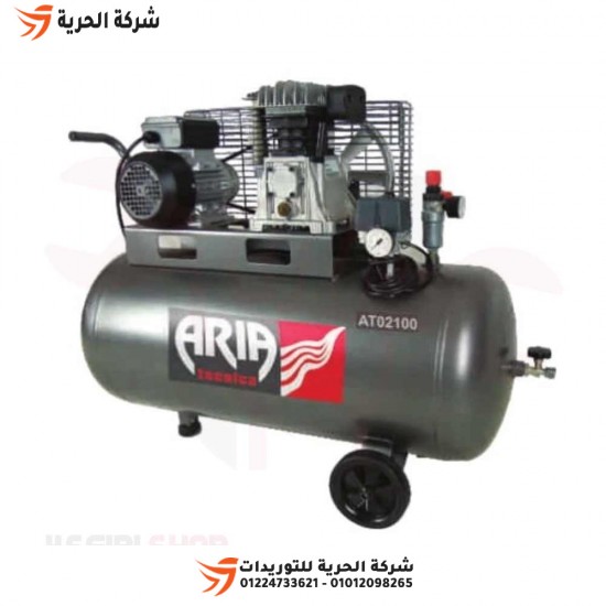 Air compressor 100 liters 2 HP ARIA TECNICA