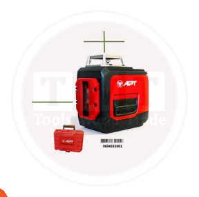 Laser scale 5 green lines 20 meters outdoors - 40 meters indoors (1 * 360 horizontal + 1 vertical) Chinese brand APT