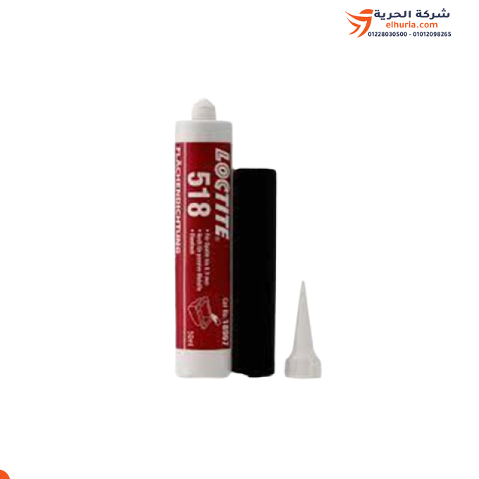 Mastic de marque Loctite 518 pour connexions métalliques