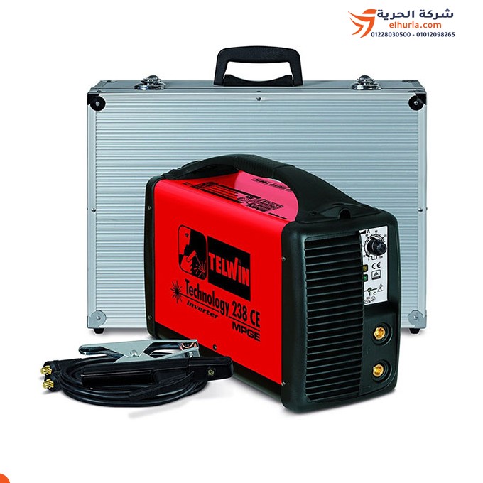 TELWIN 180 amp inverter welding machine powered by generator – model TELWIN Technology 238CE/GE