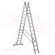 Multi-use two-link ladder, height 6.89 meters, 14 steps, Turkish GAGSAN