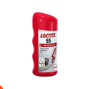 شريط مانع تسريب لوصلات الانابيب لوكتايت 55 ماركة LOCTITE